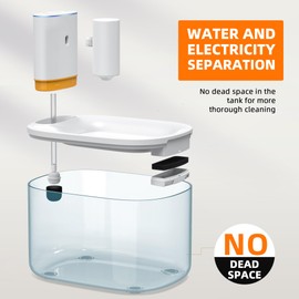 Yuposl Pet Fountain Filter replacement,Pet Water Fountain Filter,Genuine Replacement Filters for Pet Water Fountain Ultra-Filtration，2 Months Set of Pet Fountain Filters