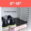 Home in Bold Metal Adjustable Locker Shelf | Heavy Duty