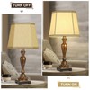 Rectangle Cut Corner Lamp Shades Set of 2, 10.5" x