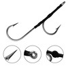 Double Hook Rig for Trolling and Chunking Offset Side Big