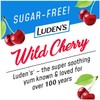 Luden's Sugar Free Wild Cherry Throat Drops, Sore Throat Relief,