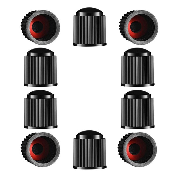 Tire Valve Caps 4-Pack Green Aluminum Alloy Valve Stem Caps