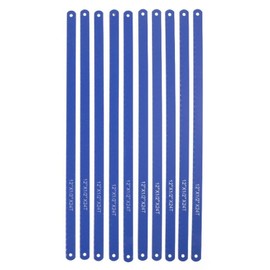 Höfftech Metal Iron Hacksaw Blades 24 Teeth Rectangular Hardened Steel 300 mm Hacksaw Blade Pack of 10