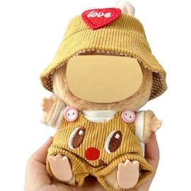 OYZO Clothes for dimoo Butter Bear Jumpsuit Set Fits 18cm DIMOO Dolls