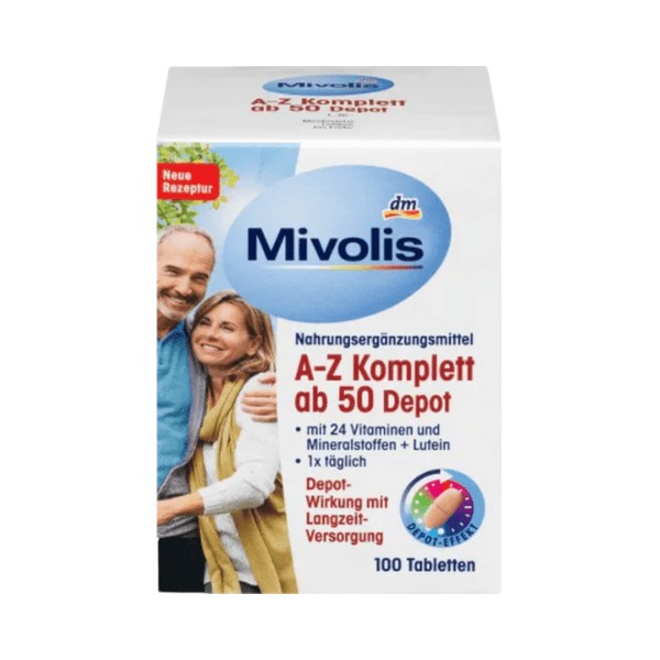 Mivolis A-Z Komplett Depot ab 50, Tabletten, 100 St. 153 g