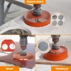 BGTEC 6-3/8" Recessed Light Carbide Grit Hole Saw for Cutting