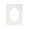 14x18 Mat Bevel Cut for 12x15 Photos - Precut White