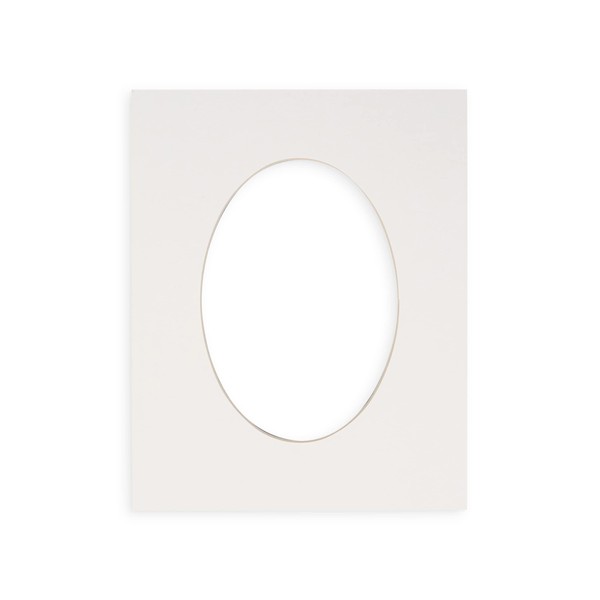 14x18 Mat Bevel Cut for 12x15 Photos - Precut White