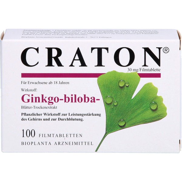 Nicht vorhanden CRATON 30 mg/Filmtablette, 100 St FTA
