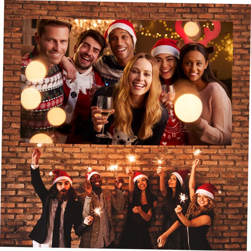 Mipcase Portable Foldable Anti-Light Projector Screen Cloth for Home Theater