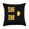 She Wants The D Healthy Multivitamins Nutrition Vitamins Throw Pillow