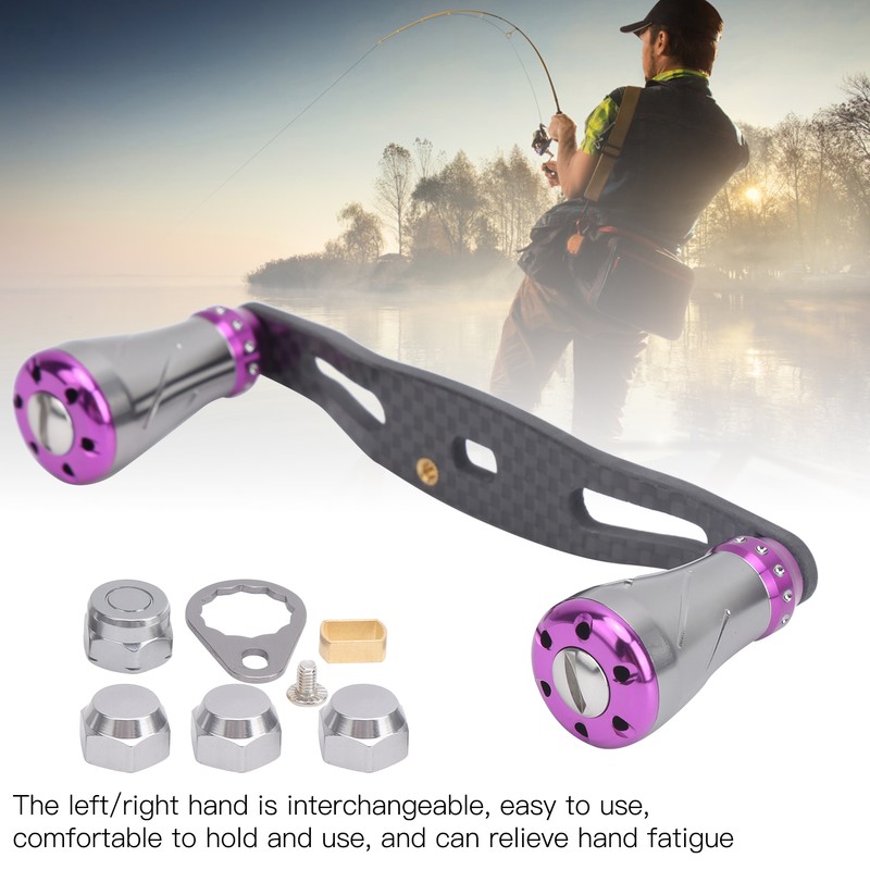 95MM Spinning Reel Rocking Handle Grip Left Right Fishing Wheel