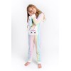 BTween Hooded Kangaroo Pocket Unicorn Onesie PJs for Girls with
