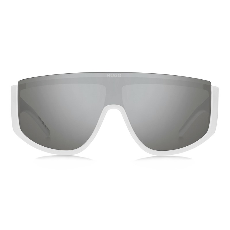 HUGO Men's Sunglasses, White