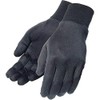 Tourmaster 100% Silk Glove Liners (X-Large, Black)
