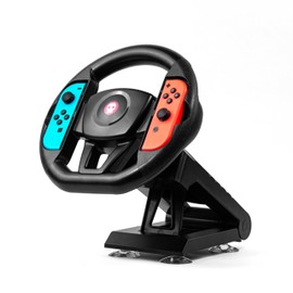Numskull Switch Joy-Con - Accesorio de mesa para volante, compatible con Nintendo Switch Racing Wheel Accessor, color negro                           