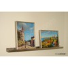ULTRAledge 2'/24" Art Display/Picture Ledge/Floating Shelf, Metal, Modern (3.5" deep,