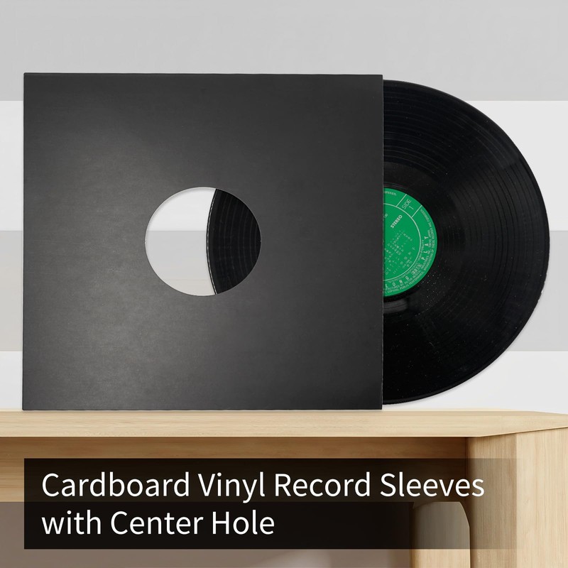 sdroceRyaM 12 inch Record Sleeves Anti-Static LP Jacket Covers with