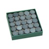 PolyMath 50pcs Billiard Pool Cue Tips, 9/10/11/12/13mm Pool Stick Tips