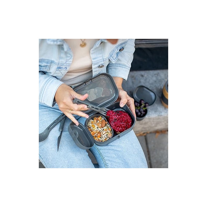 KLIKK POCKET Cutlery Set 3-Piece Natural Coral