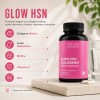 Glow Hsn Colágeno Marino Ácido Hialurónico Biotina 120