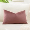 Artscope Luxury Velvet Cushion Covers Super Soft Decorative Rectangle Throw
