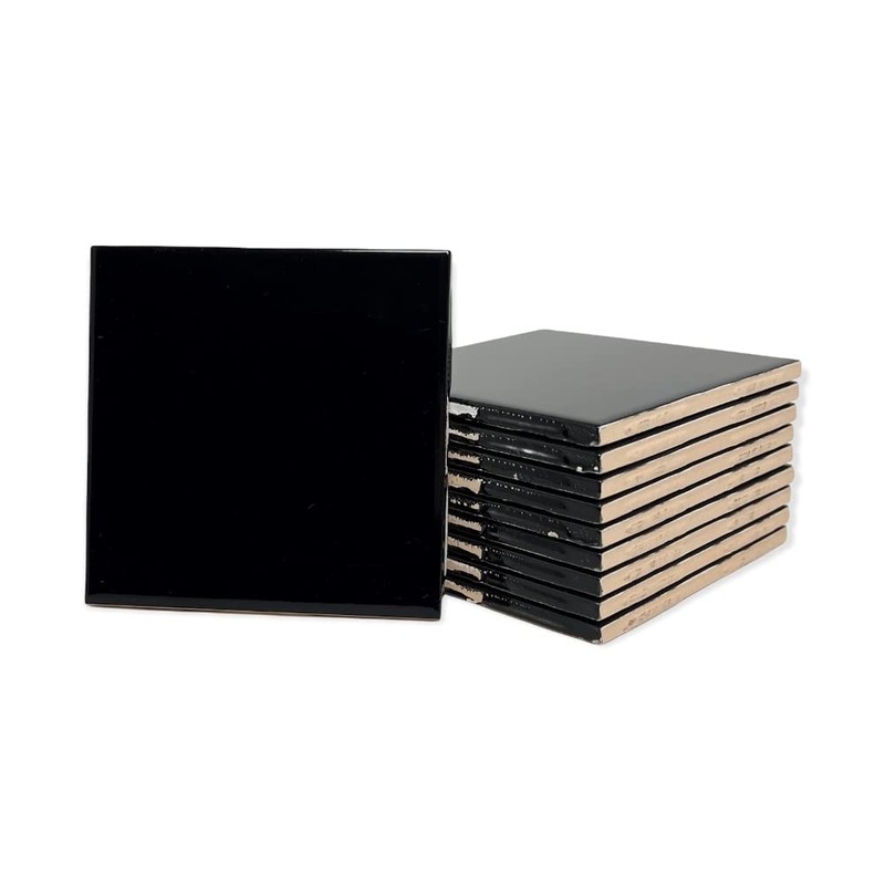 4 in Ceramic Tile Gloss 4 1/4" Box of 10