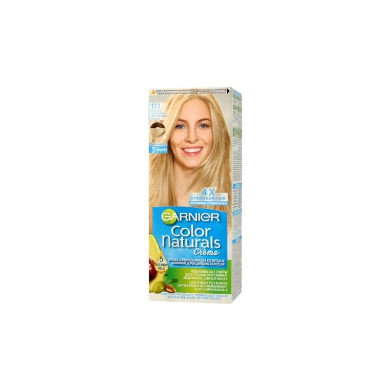 Garnier Color Naturals 111 Very Light Natural Ash Blonde, Pack