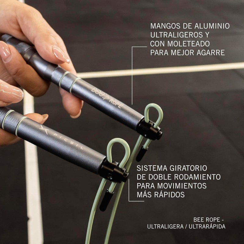 PICSIL - Comba Bee Autoajustable Doble Rodamiento Crosstraining y Boxeo