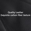 SSNNUU Car Shift Boot,Carbon Fibre Leather Gear Shift Cover for