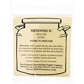 Mesophilic Direct Set Cheese Culture, 5-Pack