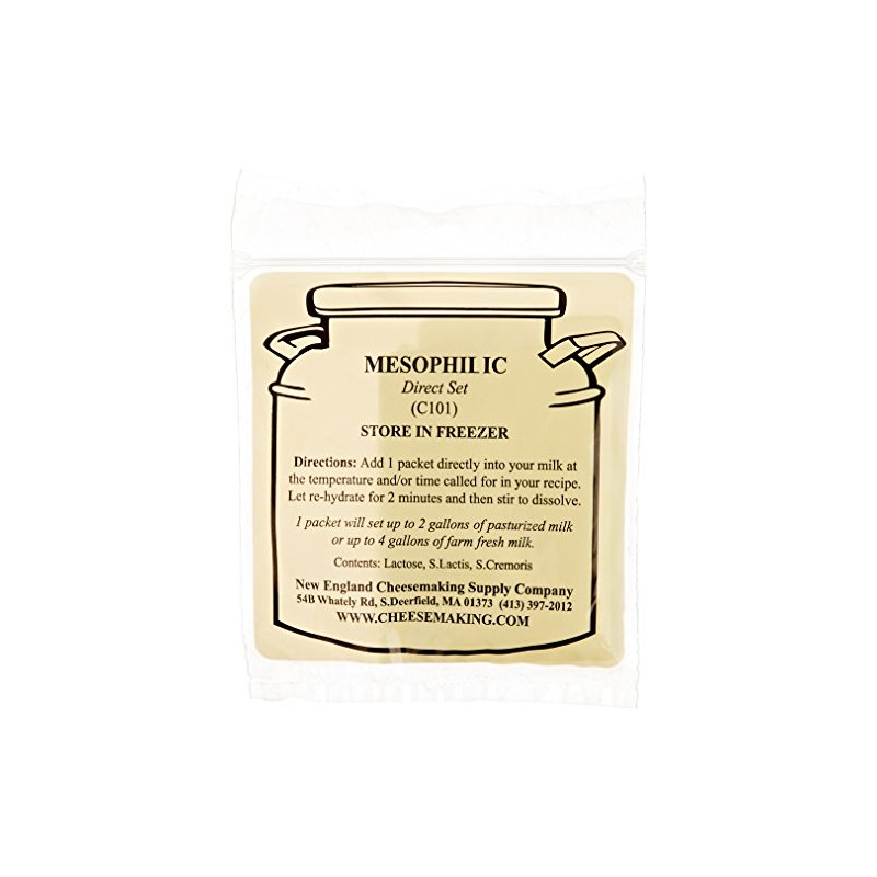 Mesophilic Direct Set Cheese Culture, 5-Pack