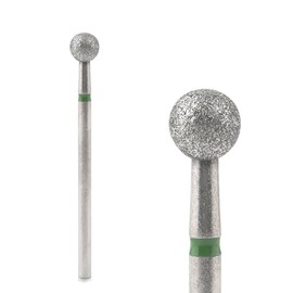 Rolabling Ball Shape Diamond Nail Drill Bit 3/32" Cuticle Gel Remover