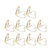 50Pcs Place Card Holder Heart Shape Cute Colorfast Table Card