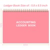 Accounting Ledger Book - A5 Ledger Book for Bookkeeping, Small