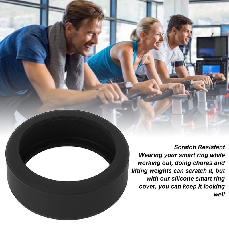 3PCS Silicone Ring Covers for Smart Ring Scratch Resistant Skin
