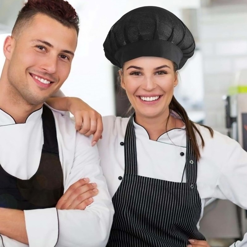 SWYSGS Chef's Hats - 3 Pieces Chef's Hat for Kitchen