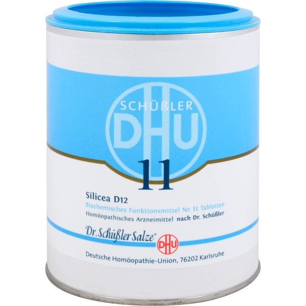 DHU Schüßler-Salz Nr. 11 Silicea D 12 Tabletten, 1000 pcs. Tablets