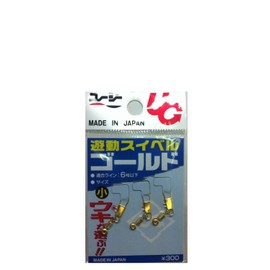 Men's National Fishing 遊動 Swivel Gold Gold Small Go – 01S