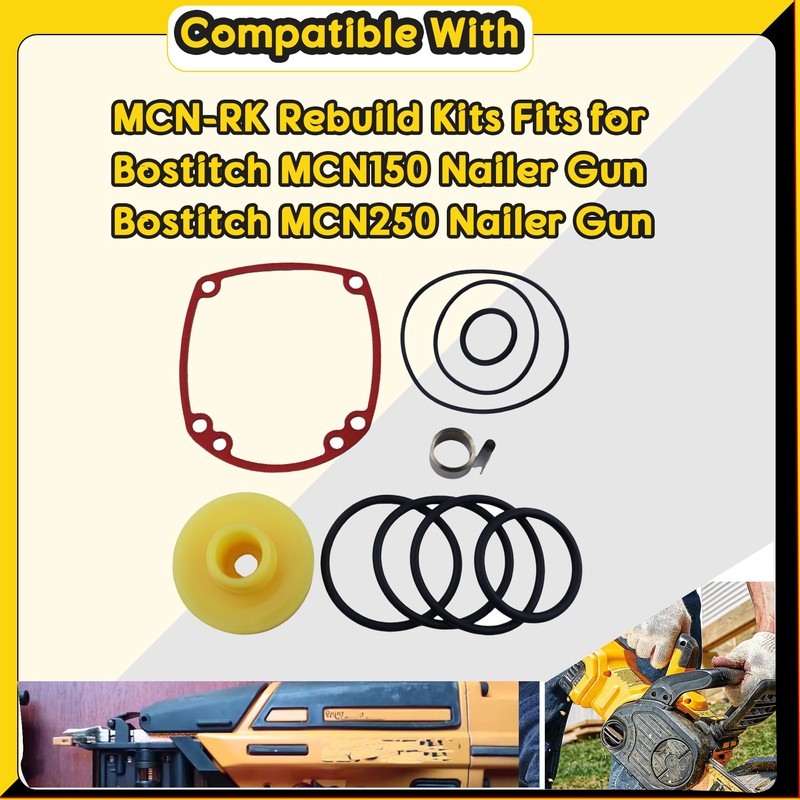 MCN-RK Rebuild Kit Compatible with Bostitch MCN150 MCN250 Nailer Gun