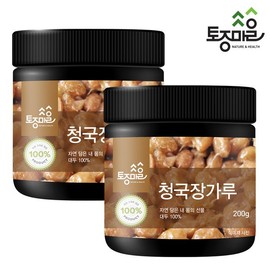Tojong Ma-eul [토종마을] 국산 청국장가루 200g X 2개 [Native Village] Domestic Cheonggukjang Powder 200g X 2pcs