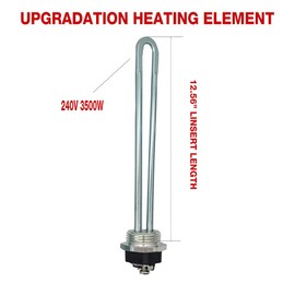 Water Heater Element 3500W, 240V with Element Wrench, Quick Change Tool