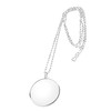 Pendant Magnifying Glass Necklace Magnifying Glass with Chain Necklace Silver