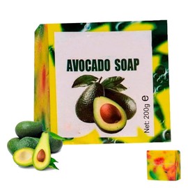 Avocado Soap, Handmade Avocado Soap, Avocado Nourishing Brightening Bath Soap, Deep Cleansing, Women's Face and Body Soap for All Skin Types