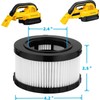 DC5151H HEPA Filter Replacement Compatible with DEWALT Wet Dry Vacuum
