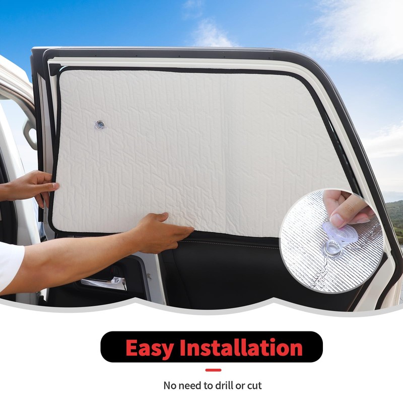 RT-TCZ Windshield Sunshade Sun Shade Heat Shield Window Sun Visor