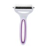 2 in 1 Pet Grooming Brush Washable Pet Dematting Comb