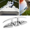 Boat Cleat, 6 Inches Boat Folding Cleat, Stainless Steel Marine