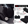 PROFACT A-PF-002 Low Back Support Seat Cushion, Wide Type