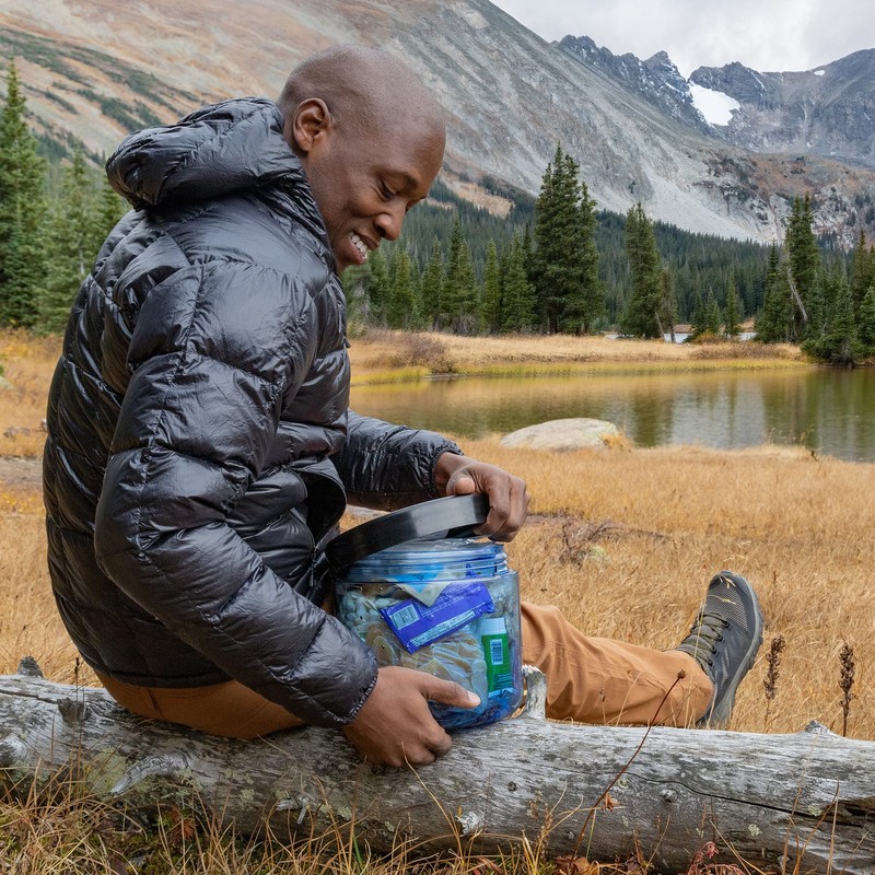 BearVault BV450 Jaunt Portable Bear Canister for Backpacking - Medium